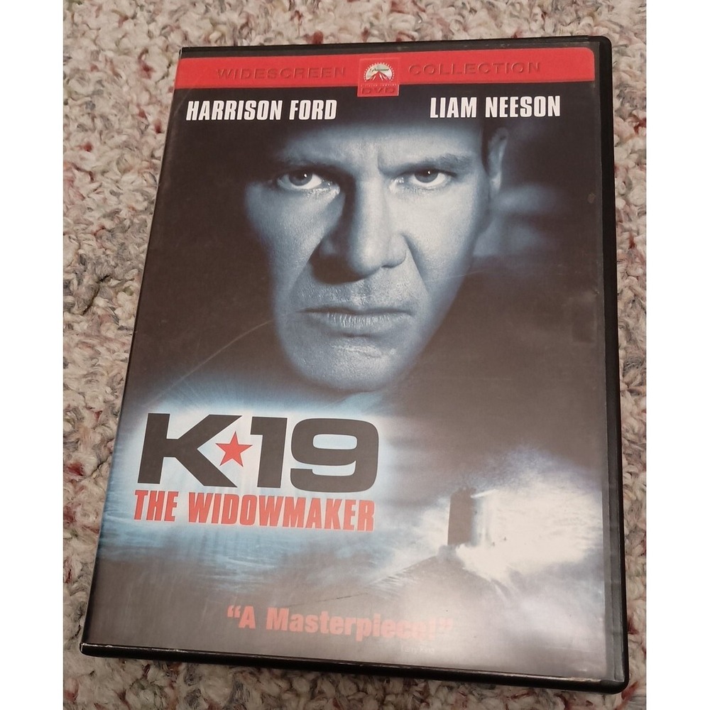 K-19: The Widowmaker DVD 2002 Harrison Ford Liam Neeson Widescreen Thriller